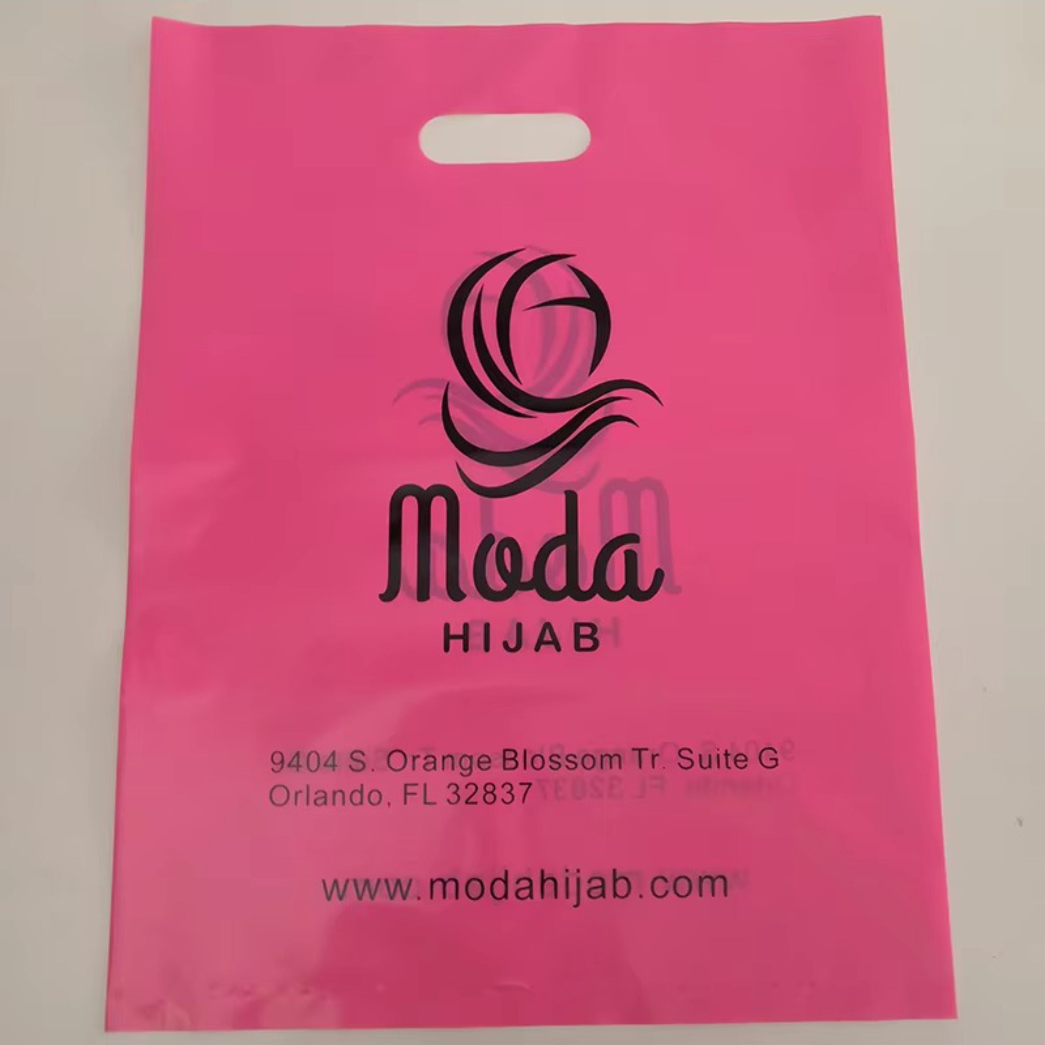 Event Party Shop - โปรโมชั่นขายร้อนโลโก้ที่กําหนดเองสิริถุงช้อปปิ้งพลาสติก