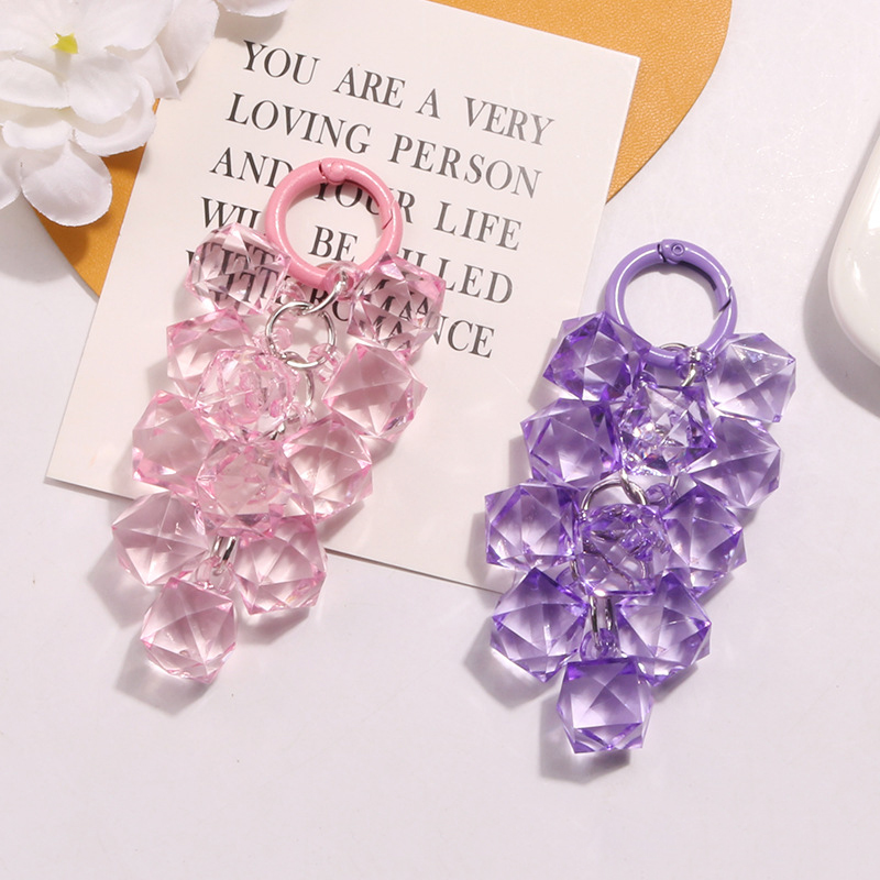 ใหม่สีโปร่งใสมุมลูกปัดองุ่น Sk - Centerpiece Stick บทวิจารณ์และราคา