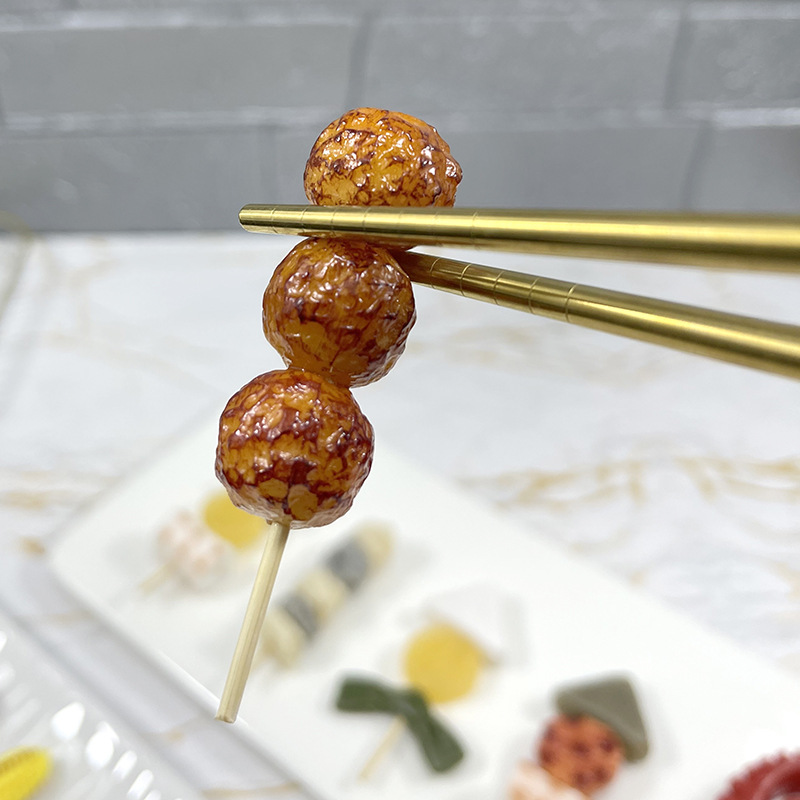 จำลองใหม่พวงกุญแจอาหาร Pvc อาห - Centerpiece Stick บทวิจารณ์และราคา